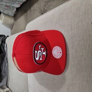 Mitchell and Ness San Francisco 49ers Baseball Cap. Size 7 5/8. As New